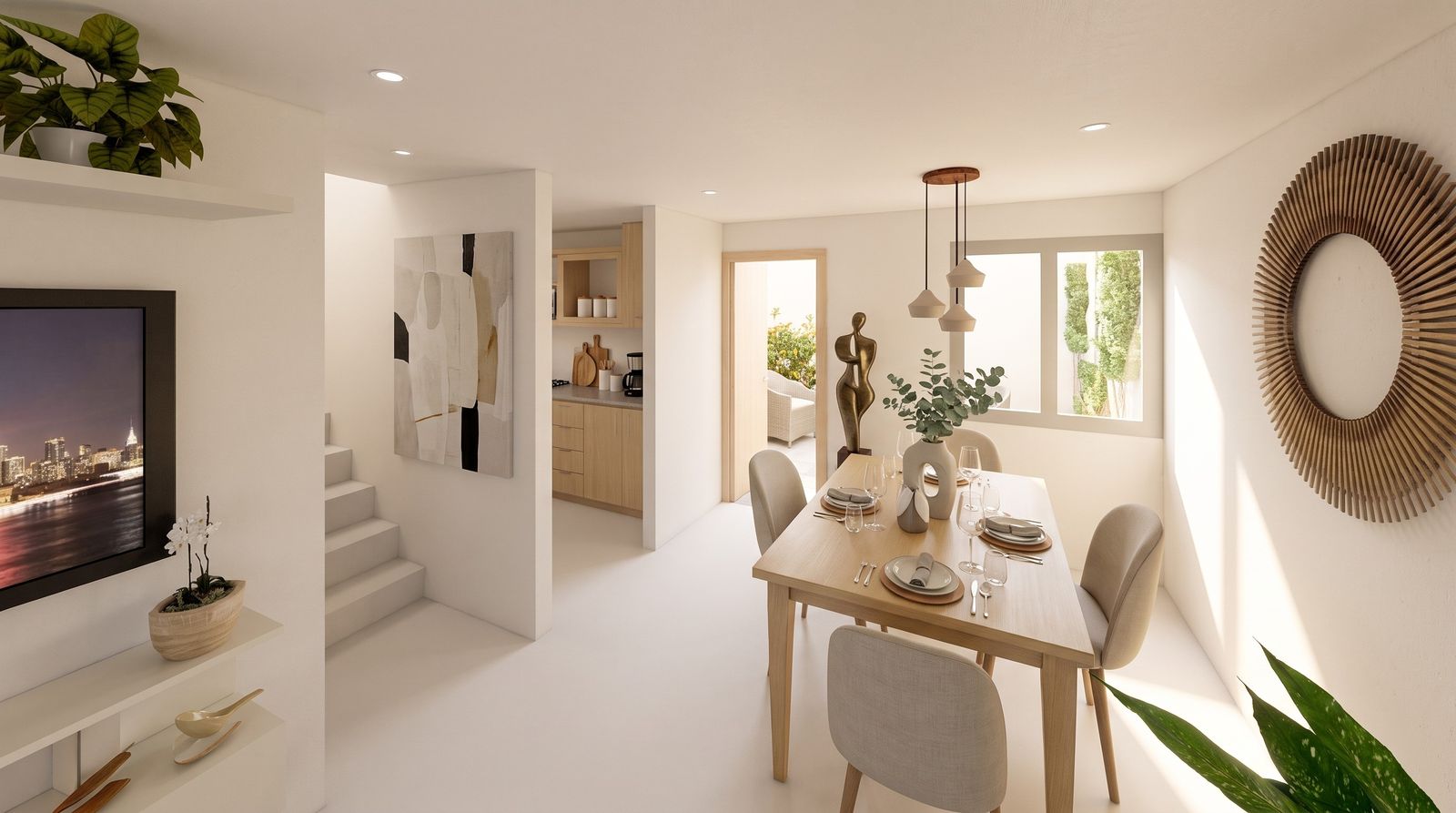 Comedor y cocina